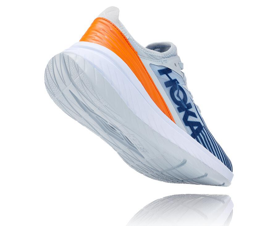 Hoka One One Tenisky Damske Biele/Modre - Carbon X-SPE - 13652-INQH